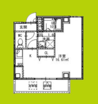 フィオーラマンション天王寺 間取り