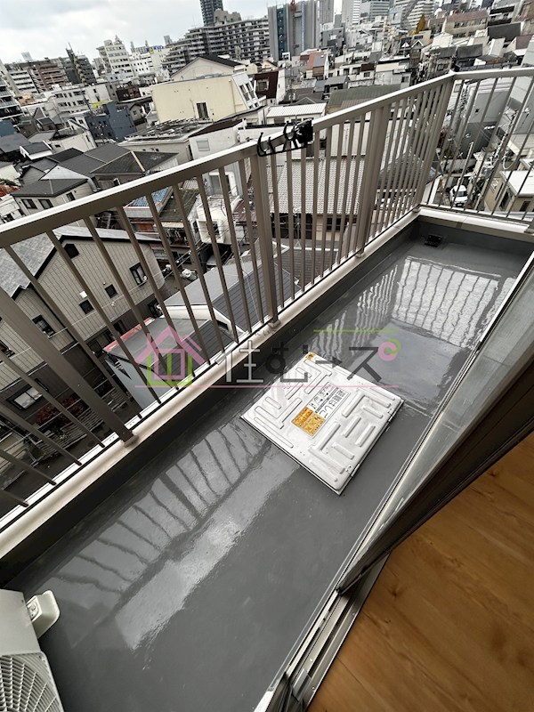 フィオーラマンション天王寺 ベランダ