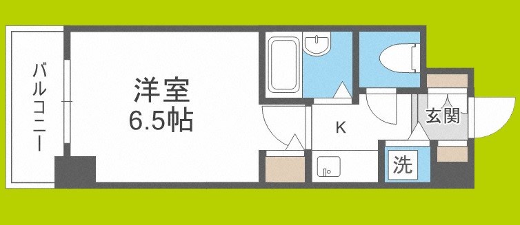 アスヴェル天満橋 間取り