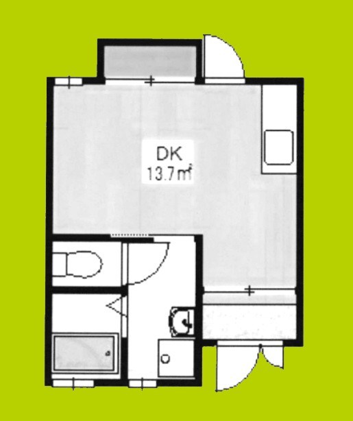 上住吉１丁目 借家 間取り