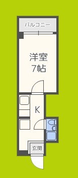 サンハイツ山之内 間取り