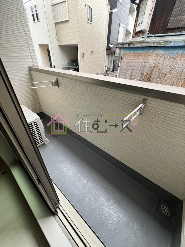 フジパレス我孫子前Ⅵ番館 ベランダ
