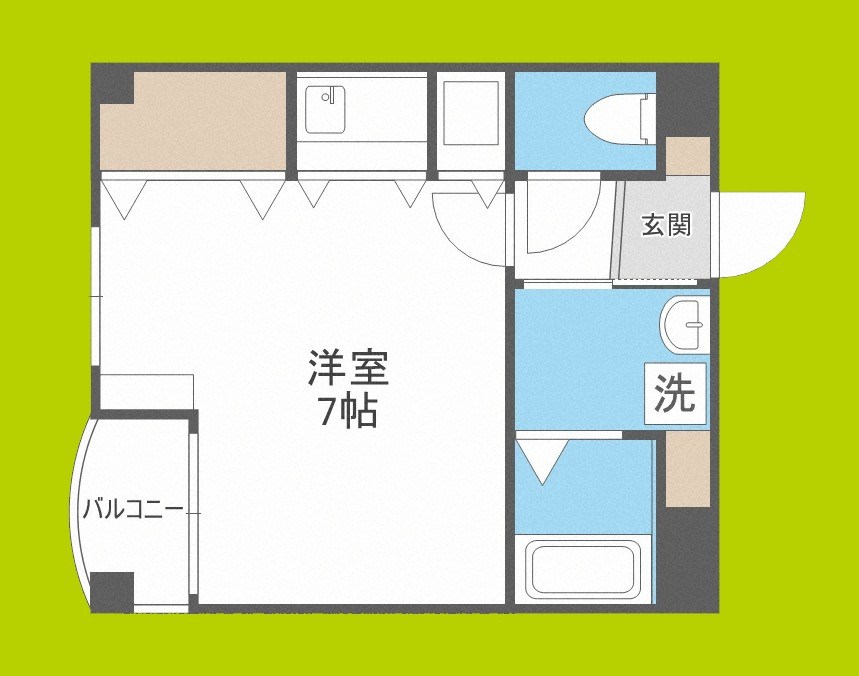 グランクレールK 間取り