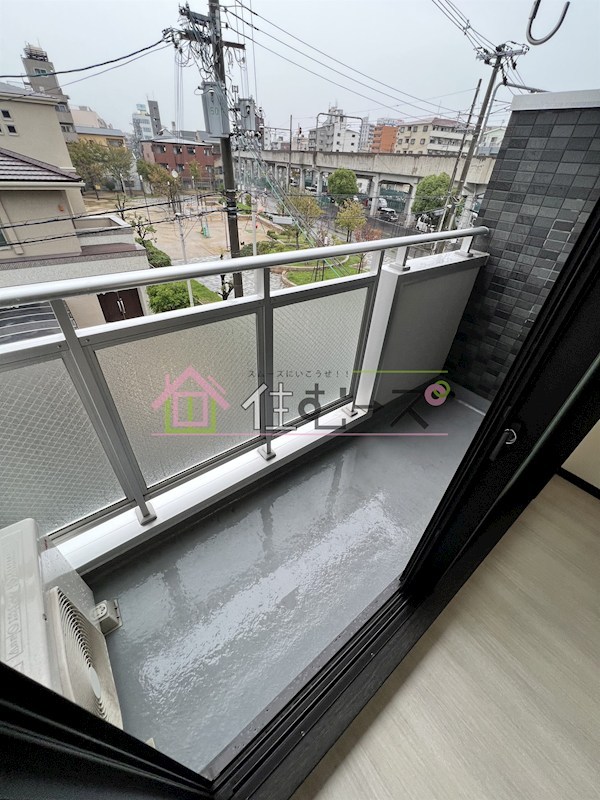 藤貴エイト ベランダ