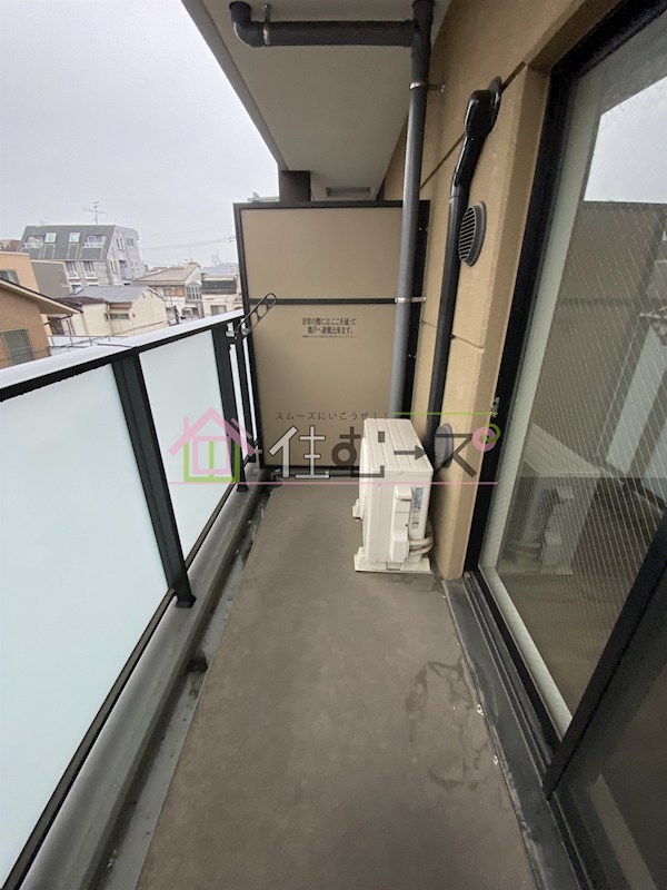 ライフフィールド塚本Grace ベランダ