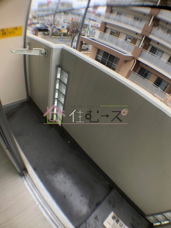 新大阪OMパレス ベランダ