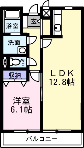 フレ　アンジュ 間取り