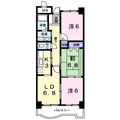 サンフローラ 間取り