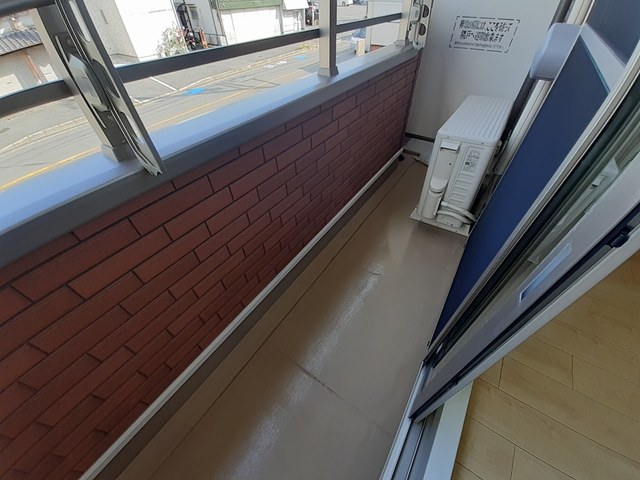 ステュ－ディオ招提 ベランダ