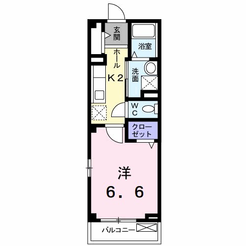ドゥーエ　コーキ 間取り