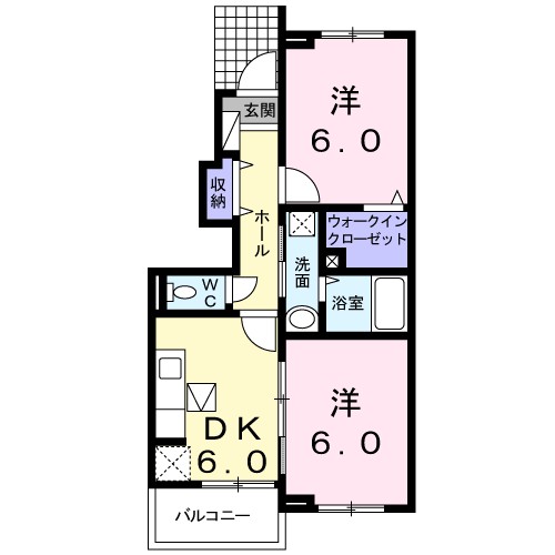 オーヴェスト１号館 間取り