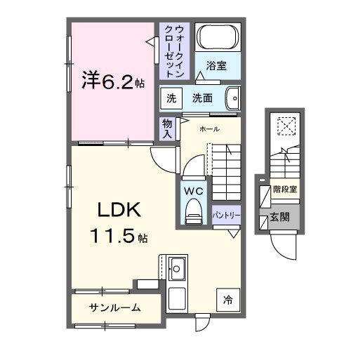 桜の町７丁目アパート 間取り