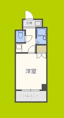 セレッソコート西心斎橋 間取り