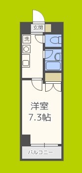 フォレスト今里 間取り