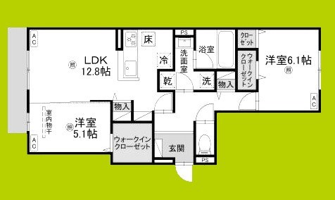 (仮称)D-ROOM枚方市上之町PJ 間取り