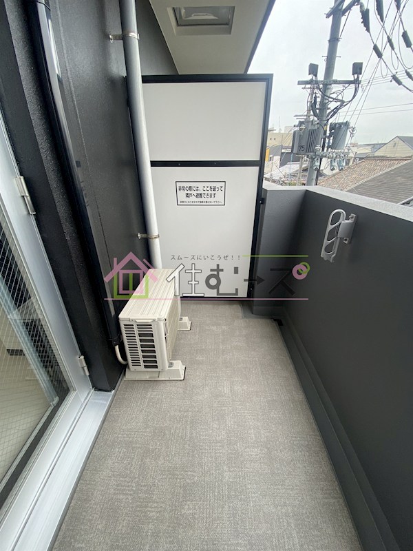 グランパシフィック玉出 ベランダ