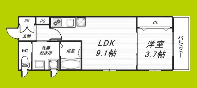 GLAN CASALIA 間取り