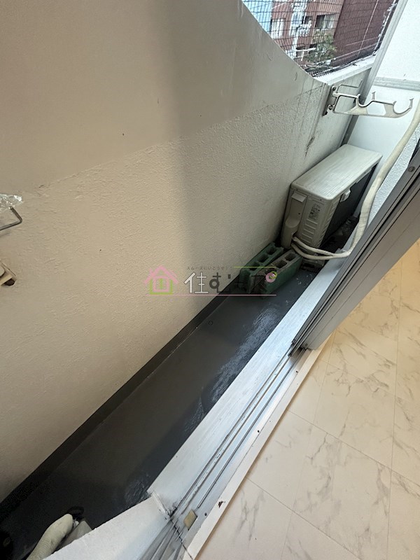 R-CUBE新大阪 ベランダ