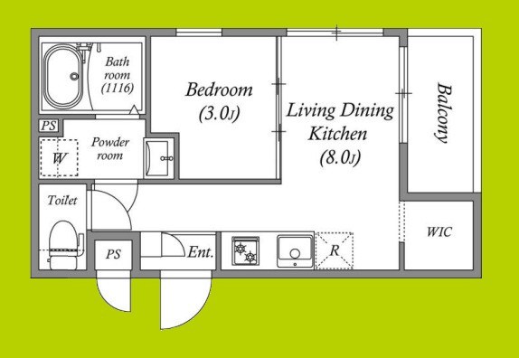 MOVE甲子園NEO 間取り