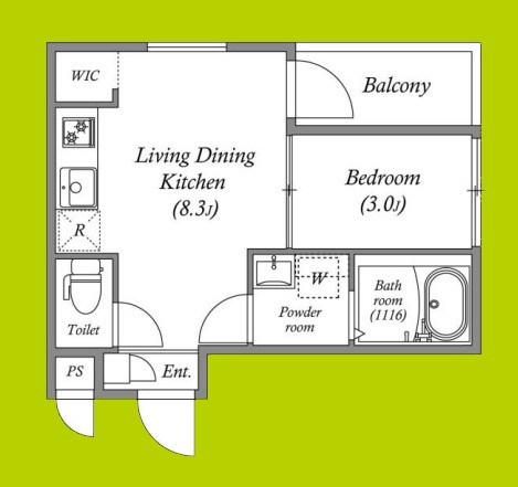 MOVE甲子園NEO 間取り