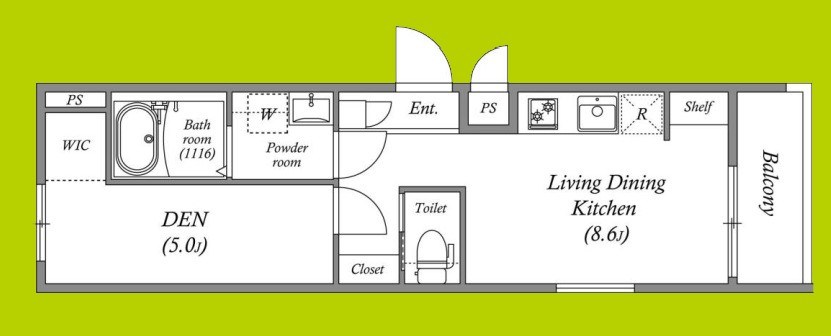 MOVE甲子園NEO 間取り