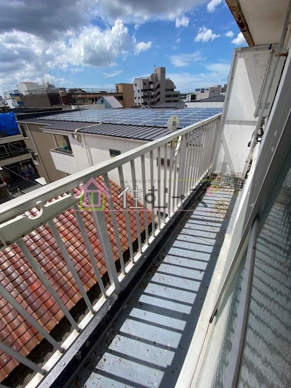 コーポイン長居A棟 ベランダ