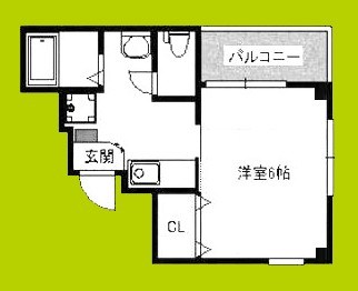 ベルメゾン天満 間取り