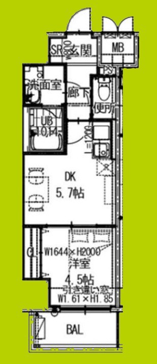 ARCA堺綾之町 間取り図