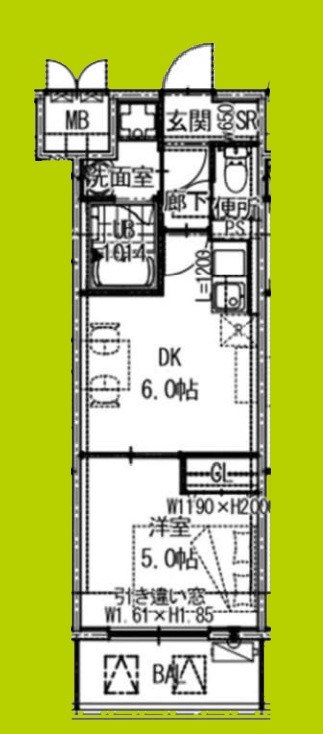 ARCA堺綾之町 間取り図