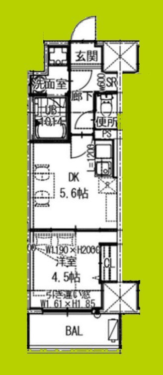 ARCA堺綾之町 間取り図