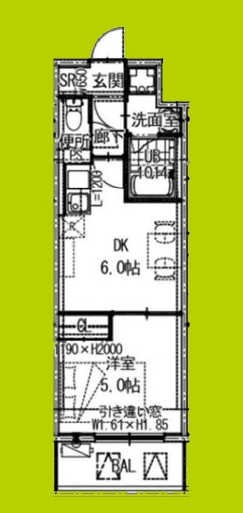 ARCA堺綾之町 間取り図