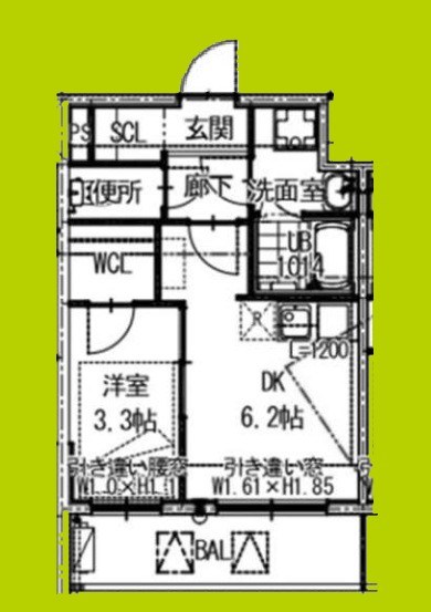 ARCA堺綾之町 間取り図