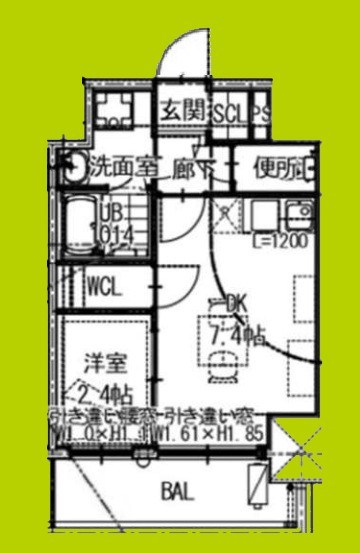 ARCA堺綾之町 間取り