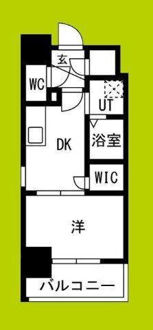 ワールドアイ大阪West Gate 間取り