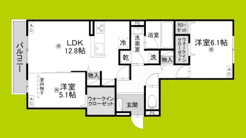 (仮称)D-ROOM枚方市上之町PJ 間取り