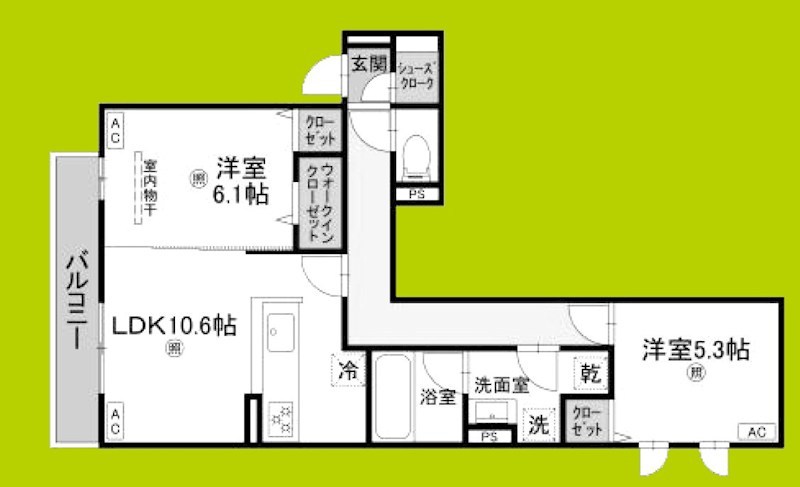(仮称)D-ROOM枚方市上之町PJ 間取り