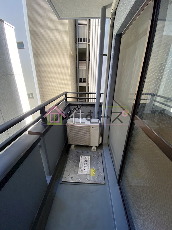 夕陽丘プラトー ベランダ