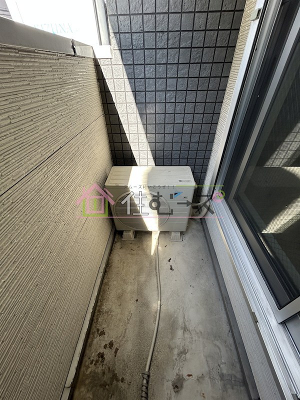 コンフォート神崎川 ベランダ