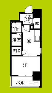 ワールドアイ大阪West Gate 間取り