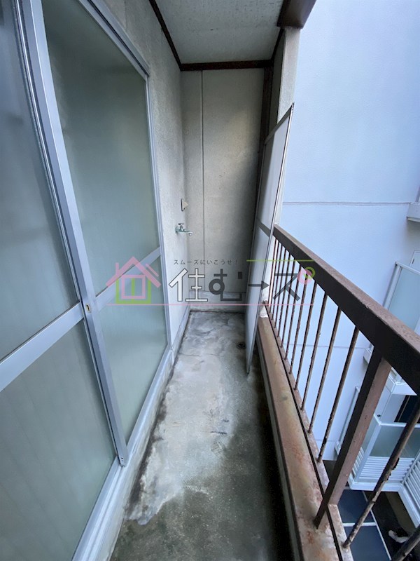 戸田ハイツ ベランダ