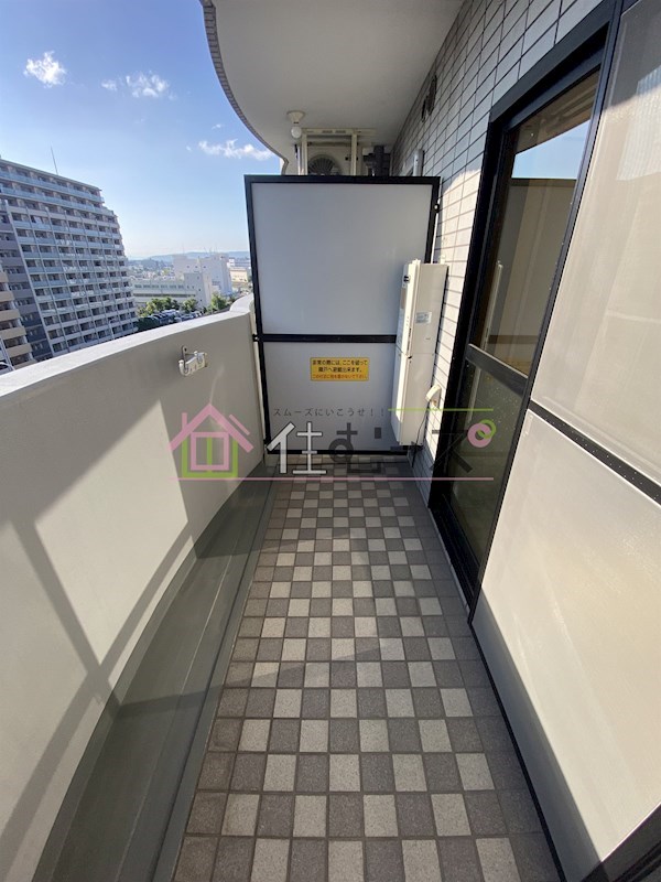 ノルデンハイム東三国 ベランダ