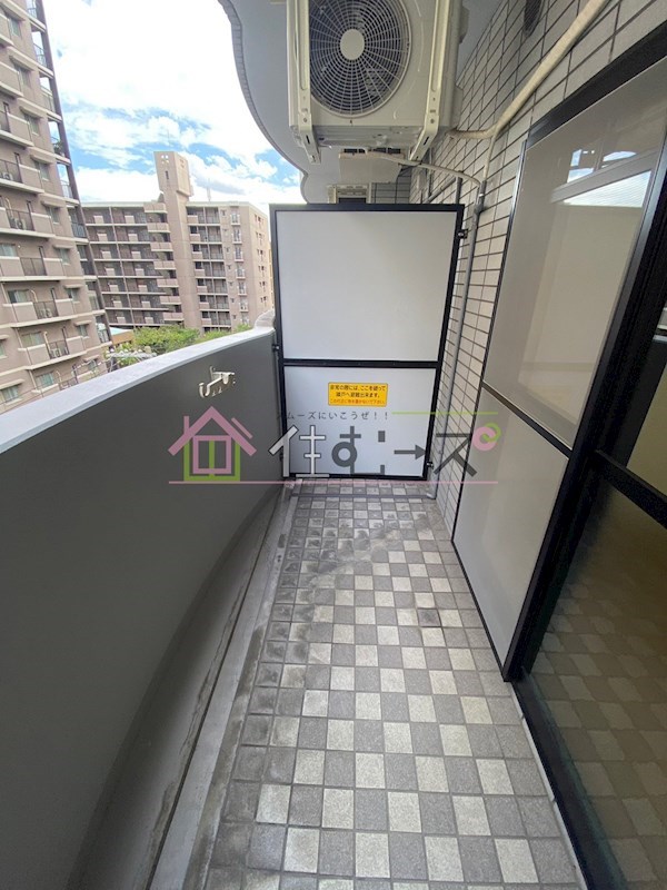 ノルデンハイム東三国 ベランダ