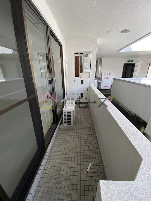 アヴァンセ天王寺 ベランダ