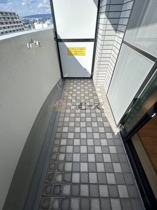 ノルデンハイム東三国 ベランダ