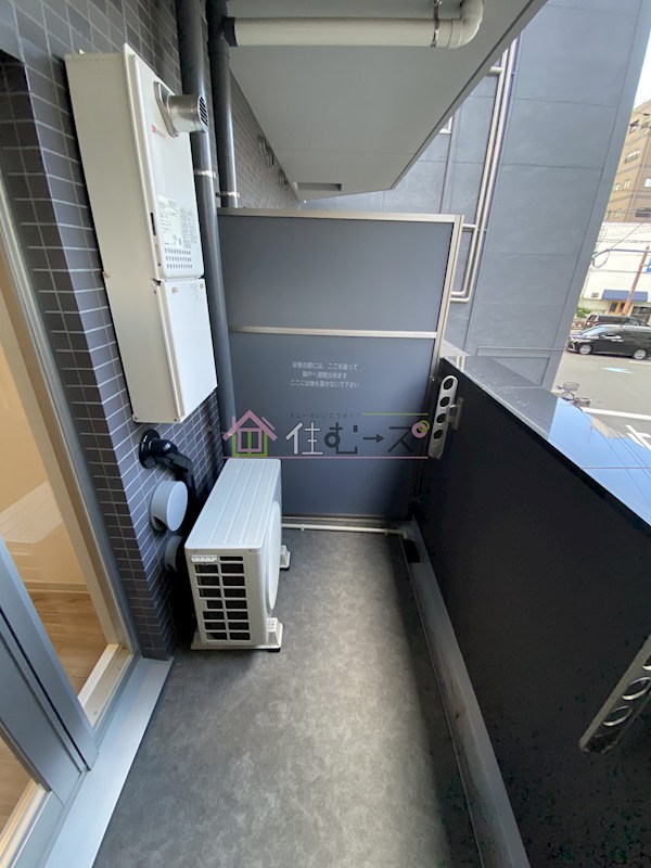 プレサンス天王寺　勝山 ベランダ