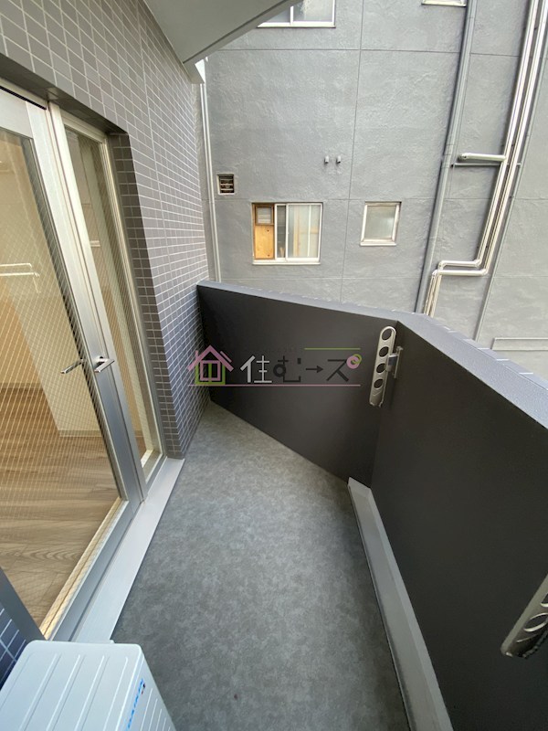 プレサンス天王寺　勝山 ベランダ