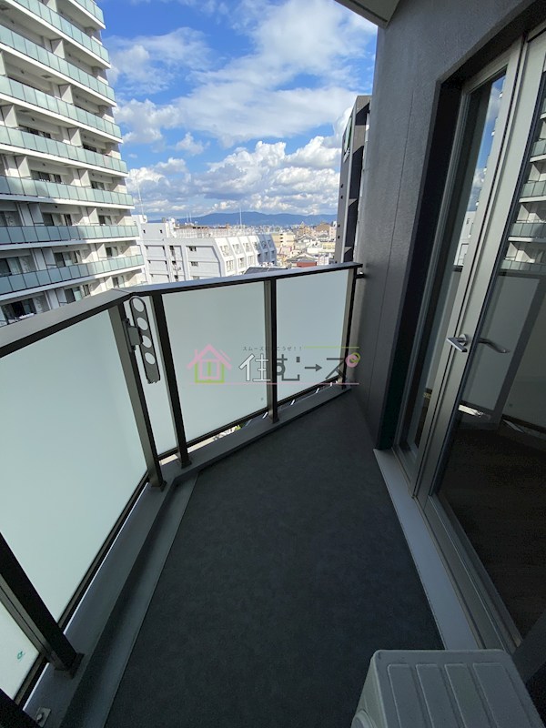 プレサンス天王寺　勝山 ベランダ