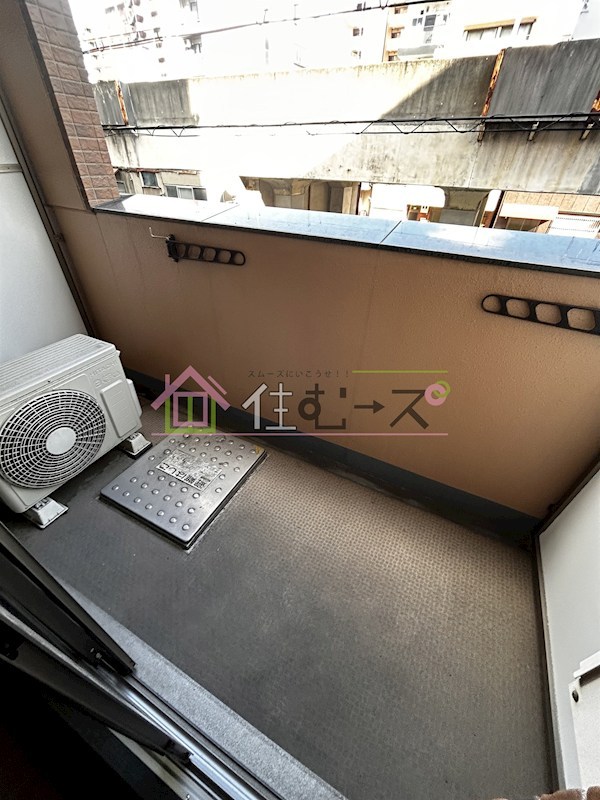 ライジングコート梅田サンライズ ベランダ