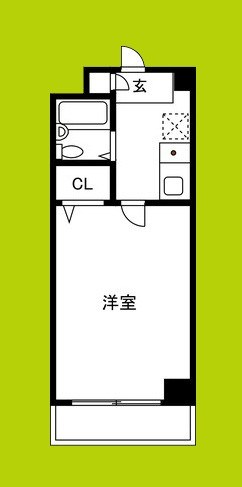 おおきに北梅田サニーアパートメント 間取り