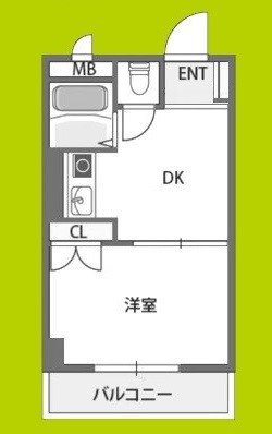アベノ池田マンション 間取り